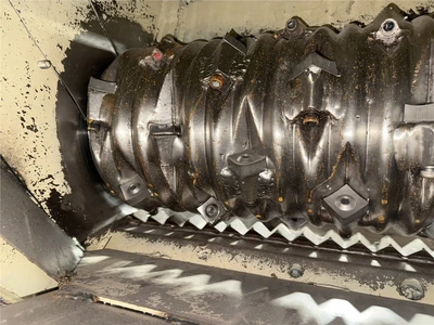 52" x 58" Vecoplan Single Shaft Shredder, Model RG52/100 SPK