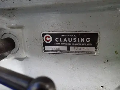 USED CLAUSING 1666