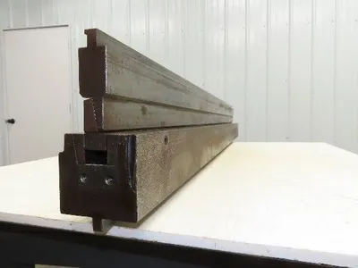 Press Brake U Punch Die Set 61" Long 1" ID 5/8" Stroke 1/2" Safety Tang