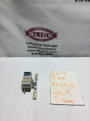 Koganei F10T1-CPL3 Manifold w/ Valves 0.2-0.7MPa 24VDC