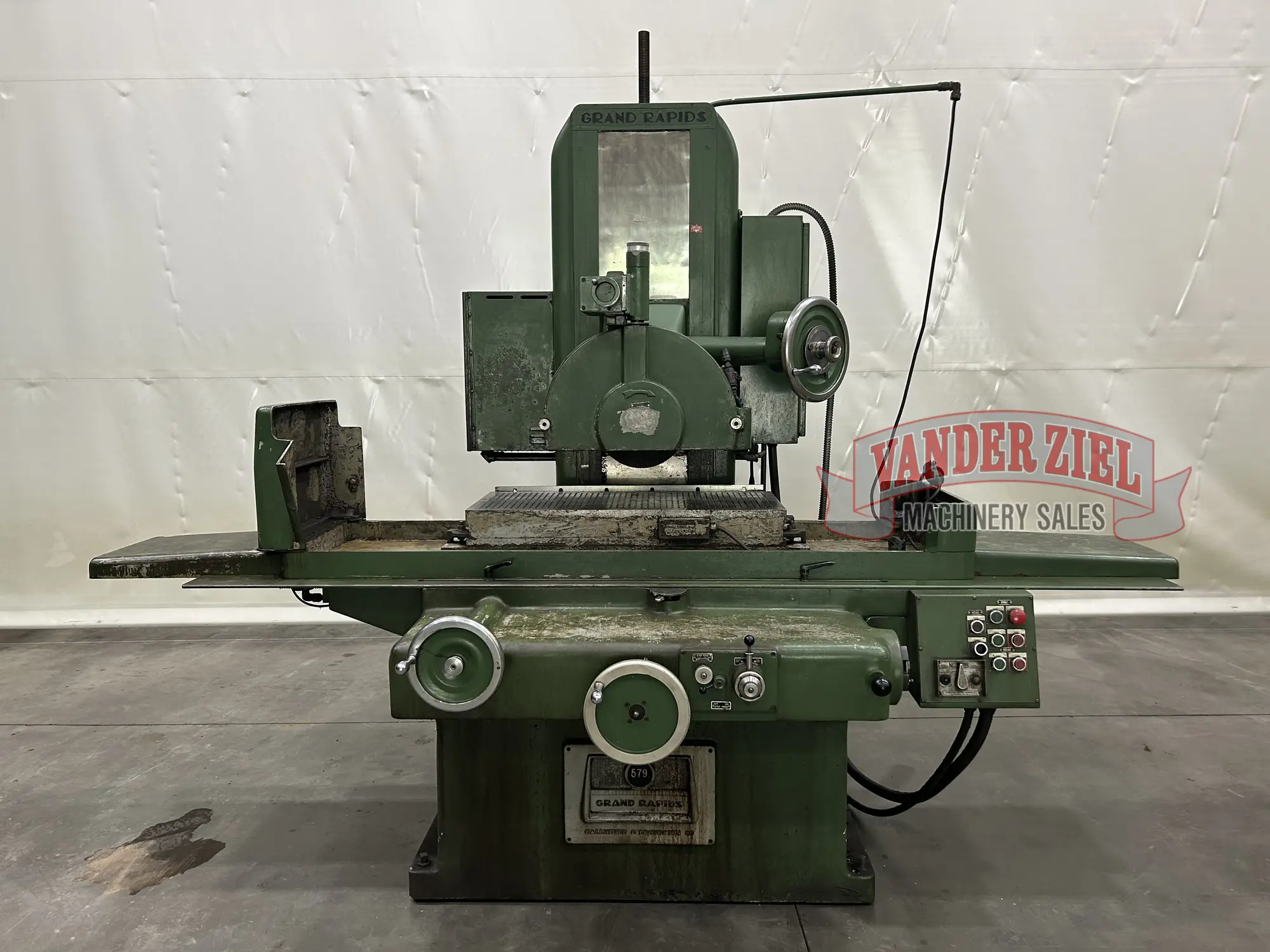 Used GRAND RAPIDS 579 Reciprocating Surface Grinders Michigan US | Vander Ziel Machinery Sales #483267