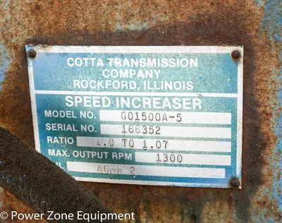 USED COTTA GO1500A-5