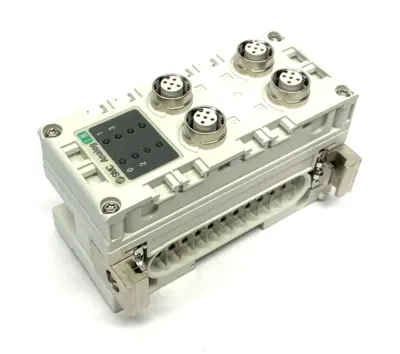 New | in-Stock SMC Analog Input 4-Channel Serial Interface Unit 2 x M12 Ports PLC Input & Output Michigan US | Maverick Industrial Sales #1454220