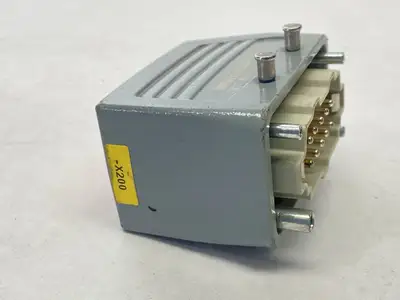USED WEIDMULLER MALE CONNECTOR 10P 16A 500V 1203900000 W/ 1787550000
