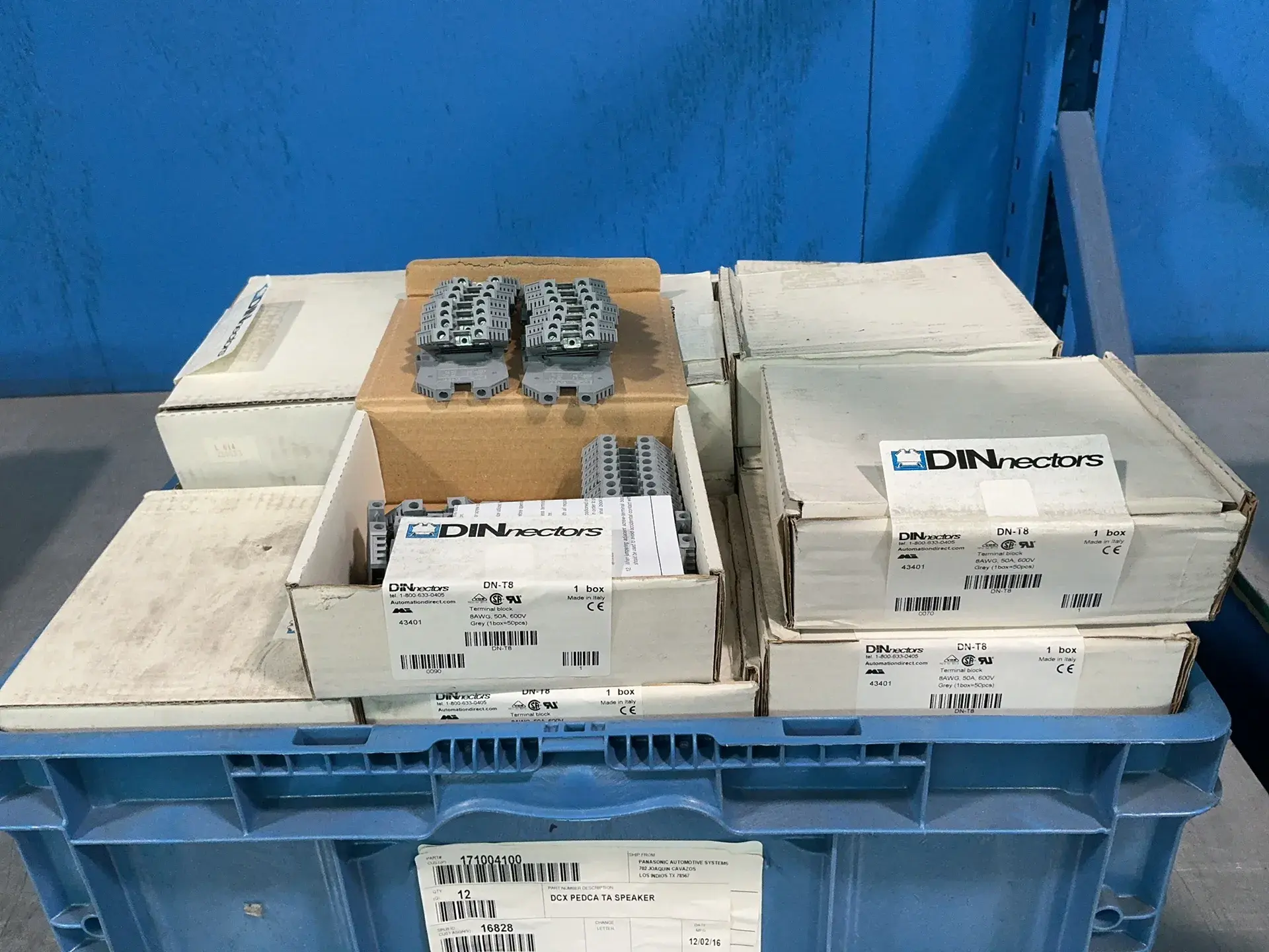 Used AUTOMATION DIRECT DNT8 Terminal Blocks Ohio US | HGR 24 #1478057