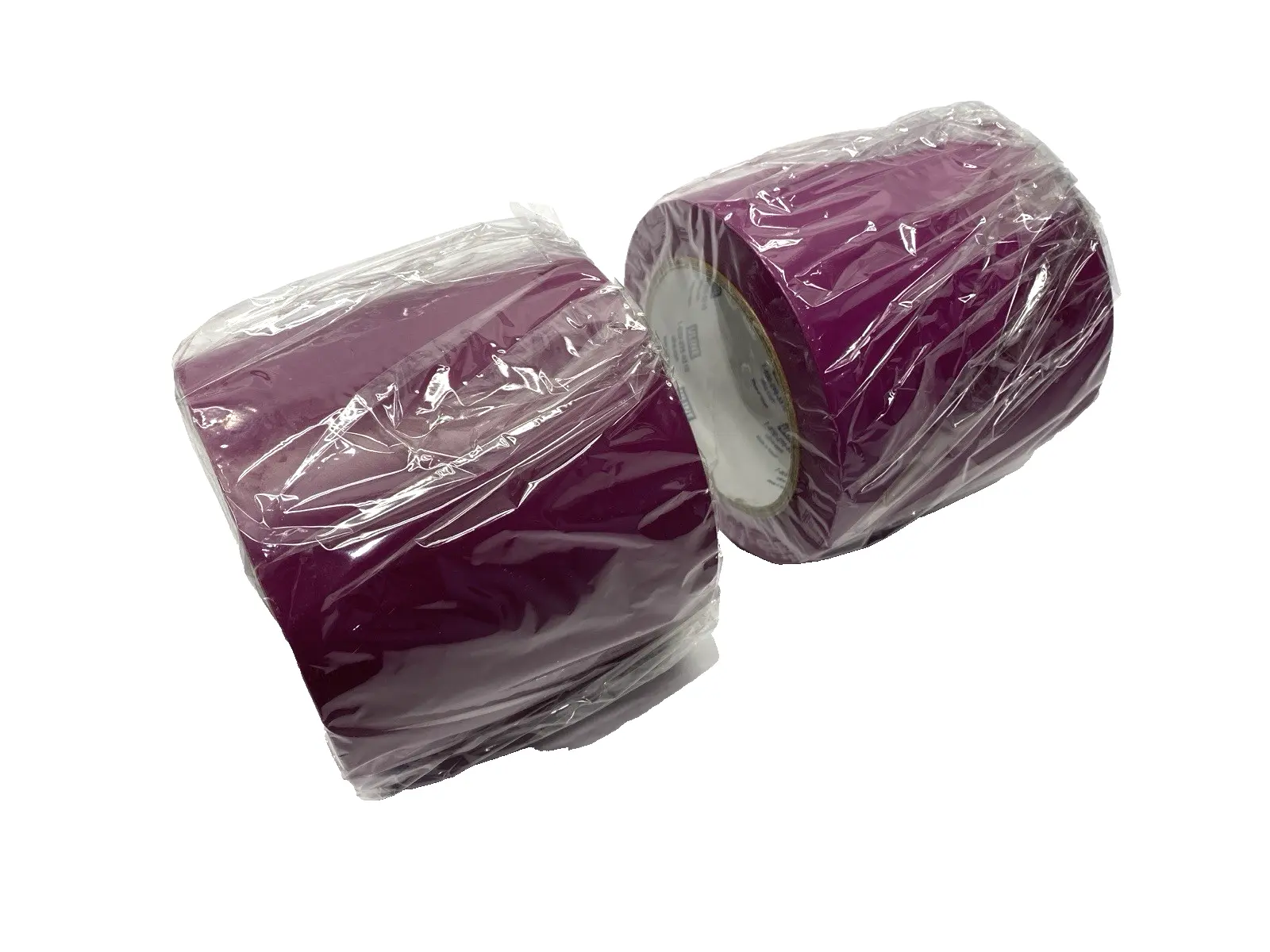 NEW ULINE INDUSTRIAL VINYL SAFETY TAPE PURPLE 4" X 36 YDS LOT OF 2
