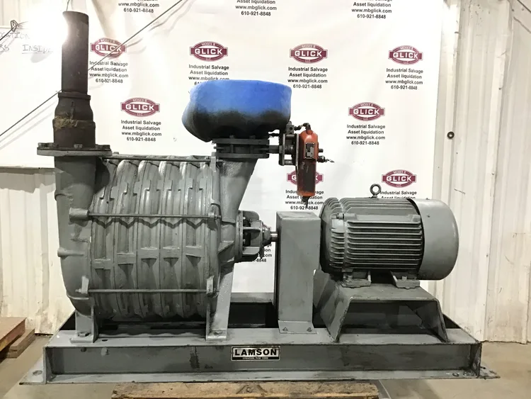 Used LAMSON _UNKNOWN_ Centrifugal Blowers Pennsylvania US | Moses B Glick #1006316