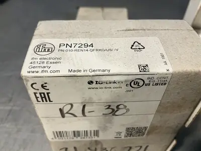 Used IFM ELECTRONIC PN7294 Pressure Transmitters Ohio US | HGR 24 #1545312