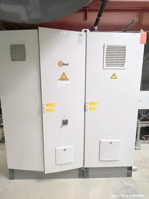 Used Glatt CM 400 Stainless Steel Column Bin Blender | 500L, 300L & 100L Bins | 2016 | HMI Controlled | 480V