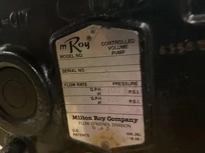 USED MILTON ROY FR132A-117