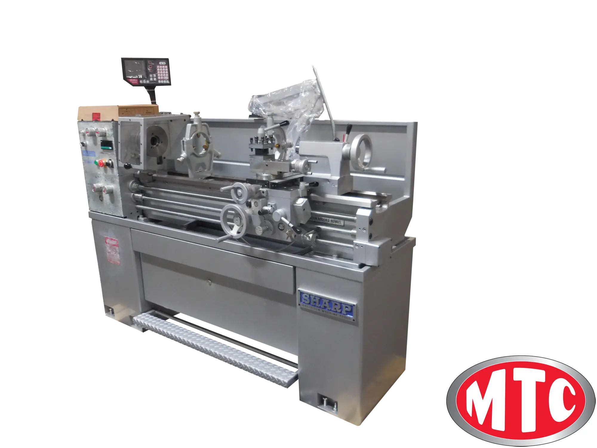 Sharp 1340VS Precision Lathe, AC variable speed