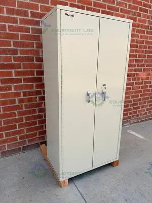 Used FIREKING FIRE-RESISTANT STORAGE CABINET 36" X 20" X 72" W/ 4 SHELVES MFG 2022 Safety Enclosures California US | Equipment Lab #1466104