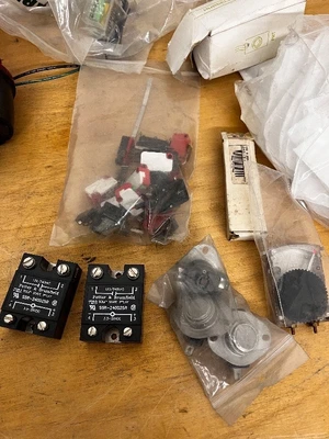 Assorted Industrial Electrical Components and Switches Lot