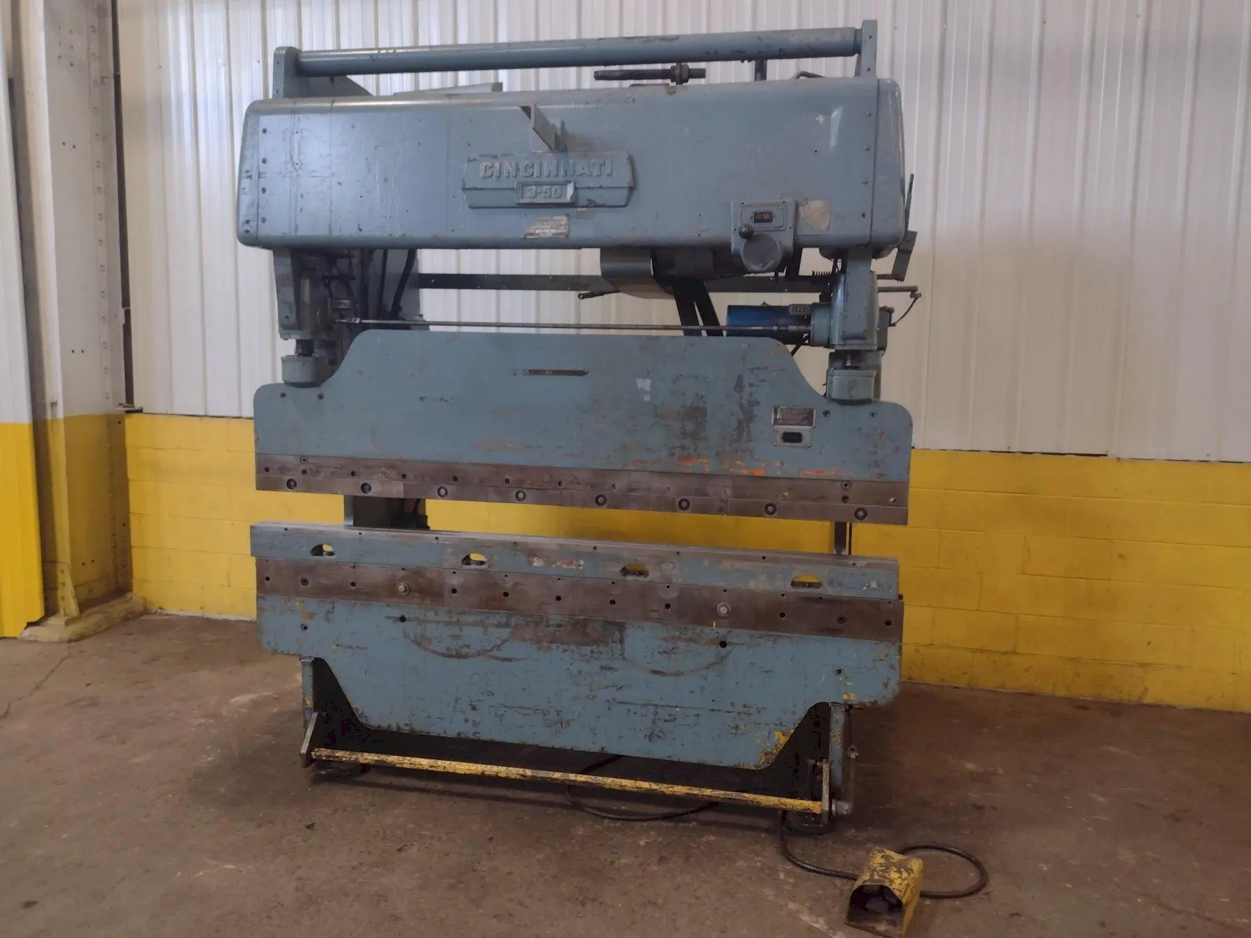 50 TON X 8' CINCINNATI MODEL #3-50 MECHANICAL BRAKE: STOCK #15731