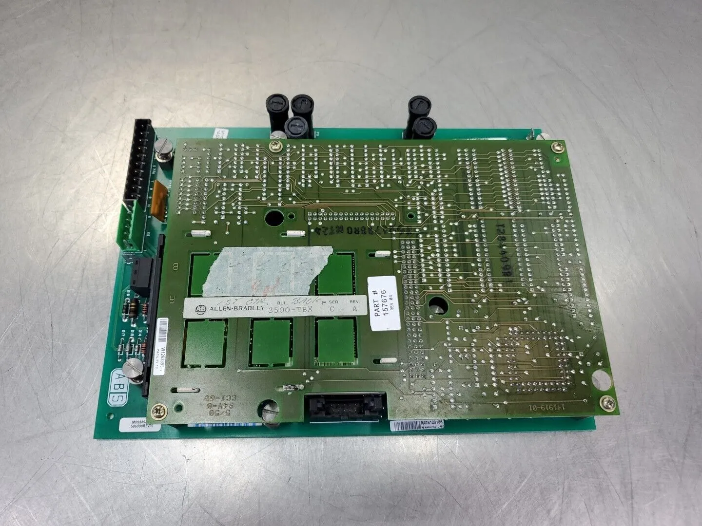 ALLEN BRADLEY 3500-TBX /C (M003394629) DATA HIGHWAY MODULE. 3E-8