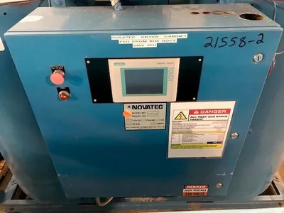 NOVATEC CDM-750 Extrudeuse, accessoires, sécheur | Perry Equipment (2)