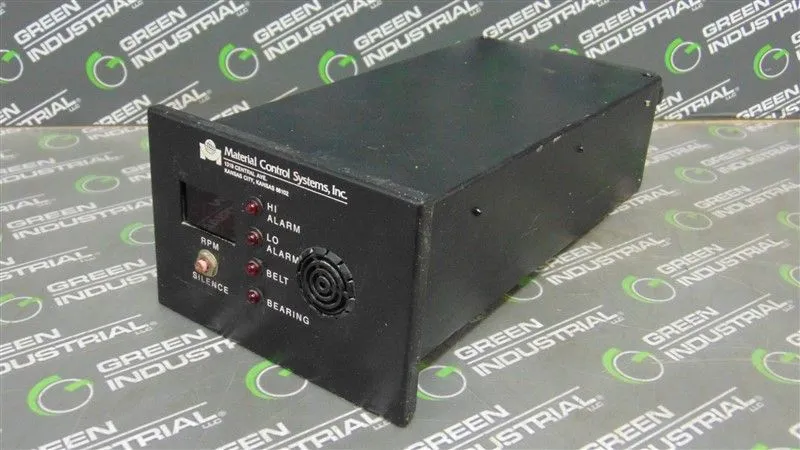 Material Control Systems, Inc. Model 350-1 Monitor Module Used