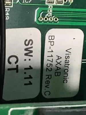USED VISATRONIC BP-11752 SER C