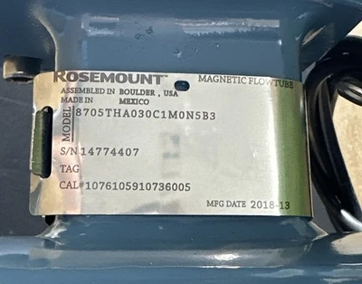 NEW Rosemount 8705THA030C1M0N5B3