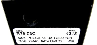 NEW PARKER R75-03C AIR REGULATOR R7503C