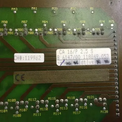USED BACHMANN ELECTRONIC CA16/P2.5S
