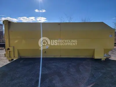 USED MARATHON / WASTEQUIP TWO (2) 40 YARD OCTAGON RECIEVER BOXES