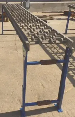 Conveyor, Skate Wheel, 18" x 10', Aluminum #S743245