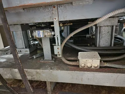 75 Ton Up Acting Heated Platen 4 Post Hydraulic Press