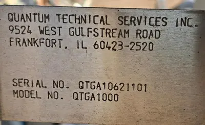 USED QUANTUM QTGA 1000