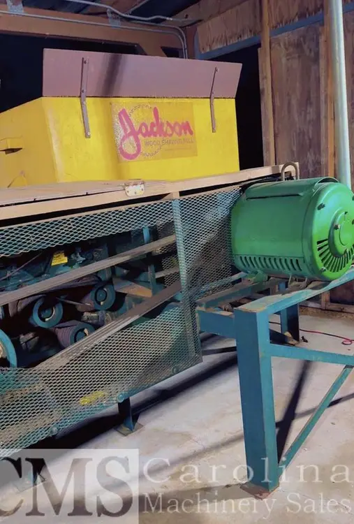 Used JACKSON 4' SHAVING MILL Woodworking Complete Operations North Carolina US | CAROLINA MACHINERY SALES #1323281