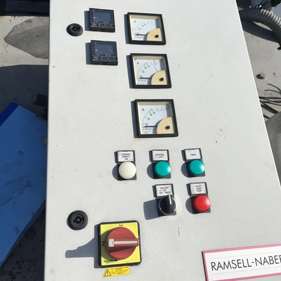 12L Ramsell-Naber Crucible Furnace Type LA220 Auto Gasup to 1,000 Deg.C