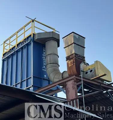 USED DONALDSON TORIT MODULAR BAGHOUSE DUST COLLECTION SYSTEM