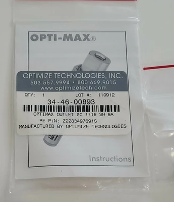 NEW Optomize 34-46-00893