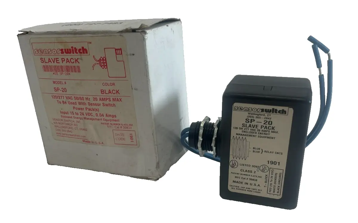 NEW SENSOR SWITCH SP-20 SLAVE POWER PACK SP20