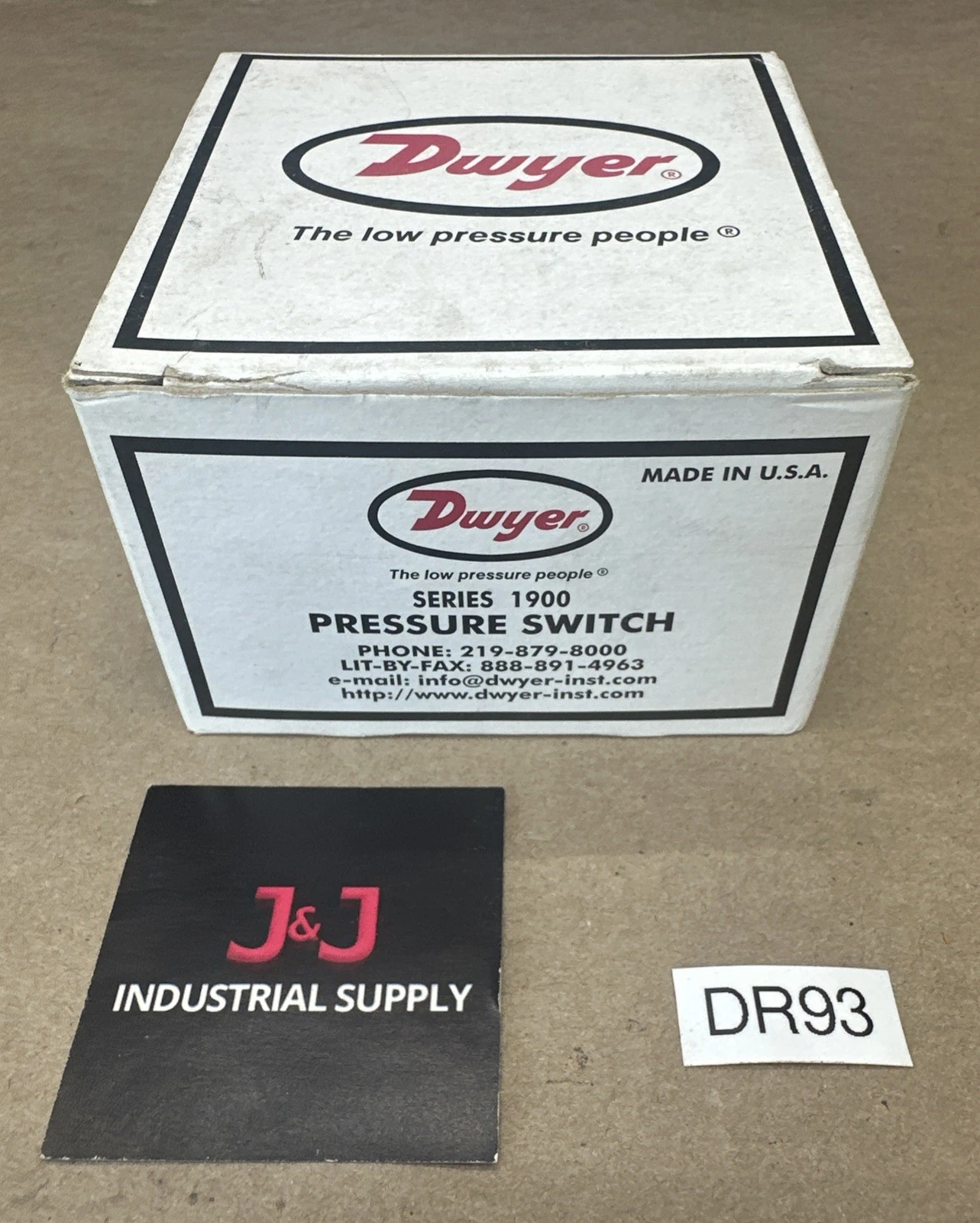 NEW Dwyer 1911-1