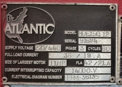 Used HACO ATLANTIC HDE.150.12 Press Brakes Georgia US | The Equipment Hub #1539877
