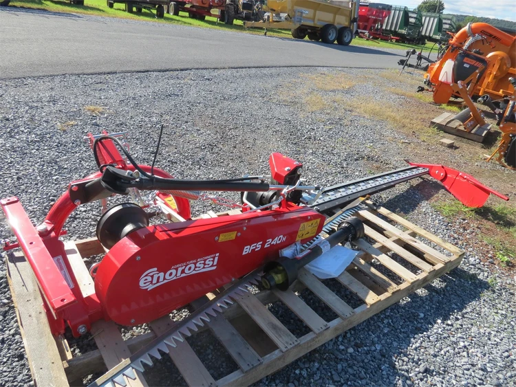 New | in-Stock 2026 ENOROSSI BFS240H Sickle Bar Mowers Pennsylvania US | Zimmerman Farm Service #1410267