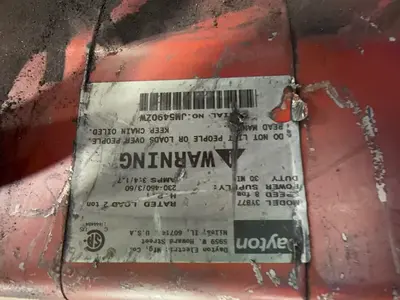 USED DAYTON 3YB77