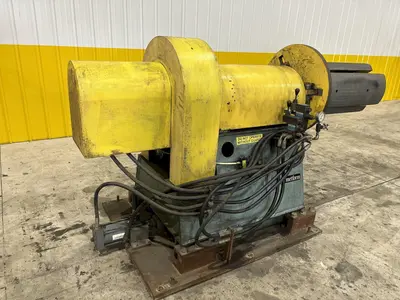 10,000 LBS X 36" METFORM MODEL #MCO1421-1 PULL OFF UNCOILER COIL REEL, NEW 1997: STOCK #21328