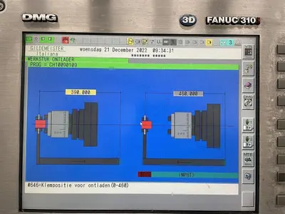 USED DMG GILDEMEISTER SPRINT 65 LINEAR + IEMCA BARFEEDER