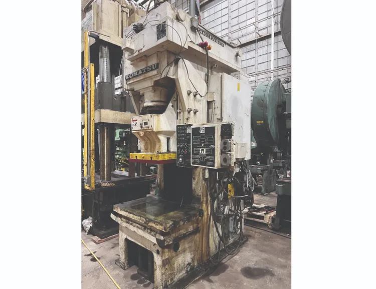 Used 1985 KOMATSU OBS 110-2 Gap Frame (OBS) Presses Michigan US | Universal Press & Machinery (UPM) #5283