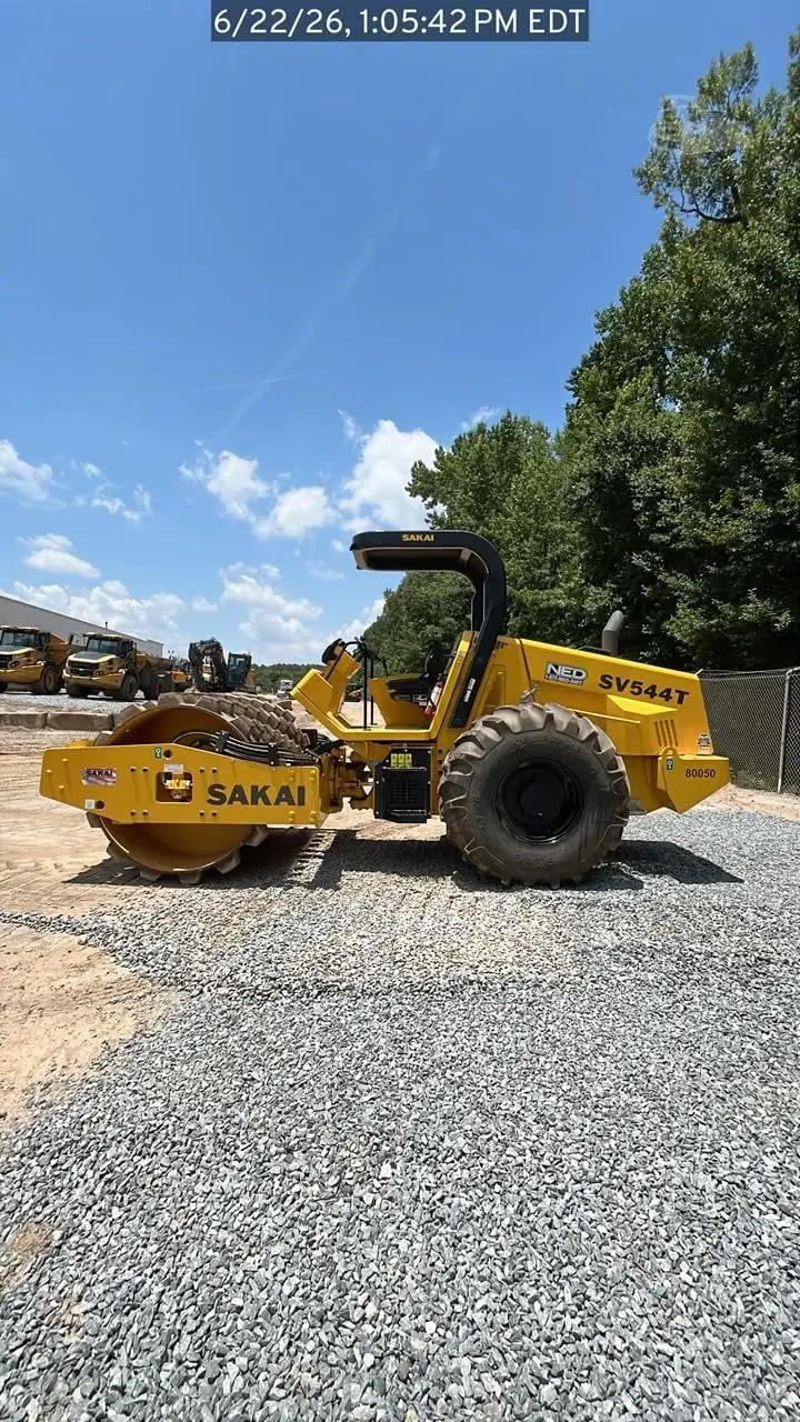 Used 2025 SAKAI SV544T Vibratory Rollers North Carolina US | National Equipment Dealers #1422627