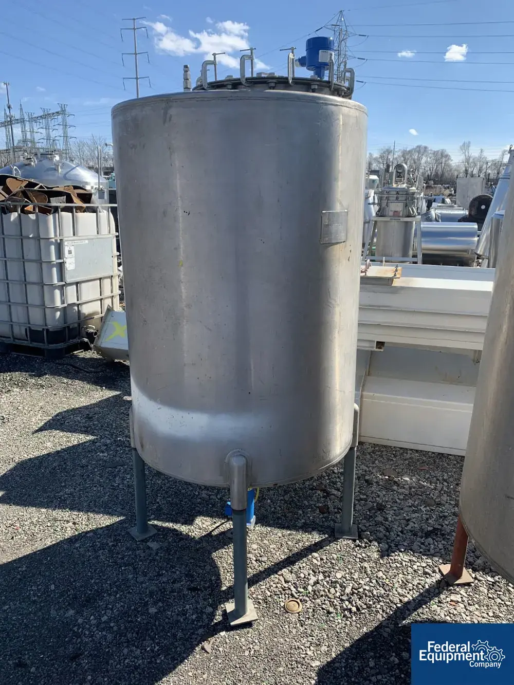 USED Perry Products 200 Gal Perry Tank, S/S