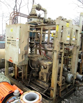 (3) Krauss-Maffei SZ 30L pusher centrifuges, 316SS.