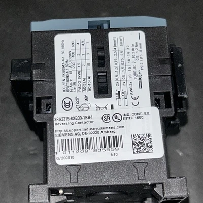 SIEMENS Reversing Contactor 3RA2315-8XB30-1BB4 Fast Shipping!