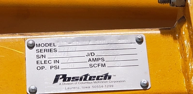 Positech AJB-40 315 Lb Jib Crane