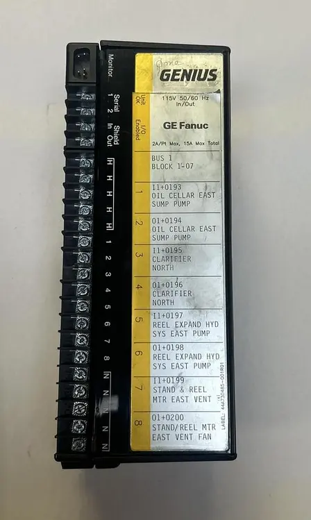 Used GE FANUC IC660BBD100 PLC Input & Output Ohio US | Surplus Asset Holdings #1241361