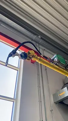 2004 Welding plant with FANUC robot