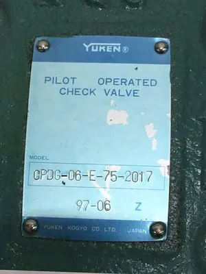 USED YUKEN CPDG-06-E-75-2017