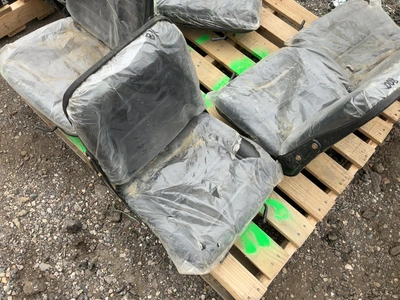 Used LOT OF (5) MINI EXCAVATOR SEATS Construction Equipment Parts Michigan US | Miedema Asset Management Group #1579273